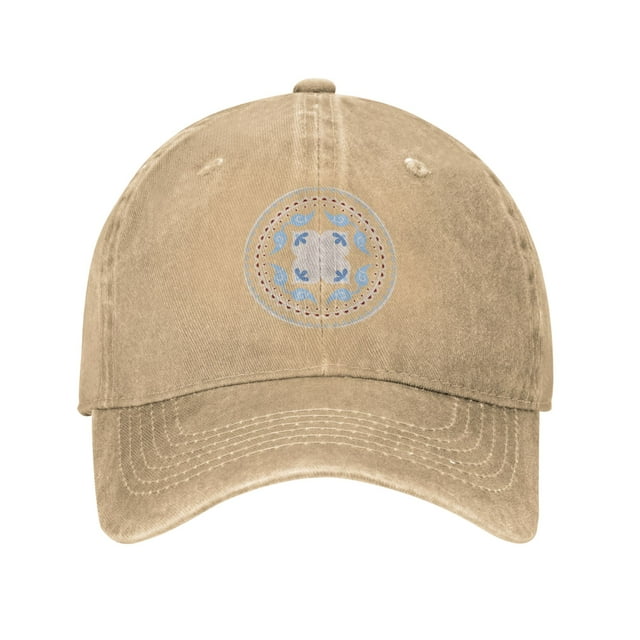 ZICANCN National Wind Abstraction Pattern Casquette de Baseball Réglable Femmes, Chapeaux pour Hommes en Jean de Coton Lavé pour Adultes Baseball Caps Mode Naturelle