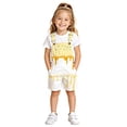 thumbnail image 2 of WhouRiu Girls Casual Sleeveless Jumpsuits Ice Cream Print Loose Overalls With Pockets Kids Summer Lightweight Breathable Cute Onesies,4-5 Years, 2 of 5