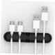 thumbnail image 5 of HONMEET Clips Autoadhesivos Negro Para Gestión De Cables De Carga Y Auriculares En Superficies Lisas, 5 of 8