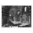 thumbnail image 3 of Piranesi 18x15 Black Modern Framed Museum Art Print Titled - Veduta interna della Chiesa della Madonna, 3 of 5