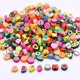 thumbnail image 1 of 45 Color Polymer Clay Beads Fruit Cake Plum Blossom Smile Heart Loose Spacer Beads for Jewelry Making DIY Handmade Bracelet, 1 of 5
