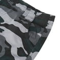 thumbnail image 5 of Youthup Men's Relaxed Fit Camo Cargo Work Shorts, Utility Shorts with 6 Pockets, No Elastic, Zip Fly & Wrinkle-Free for Summer Outdoor, 5 of 15