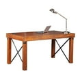 thumbnail image 3 of OS Home and Office Model 33220/33221 Industrial Collection Desk and Hutch, 3 of 7