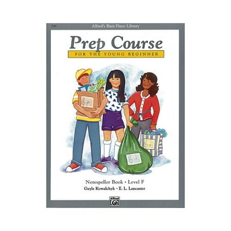 Alfred's Basic Piano Prep Course: Notespeller Book F