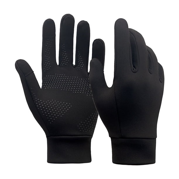 Guantes deportivos con pantalla táctil, cálidos y antideslizantes, ideales para correr, andar en bicicleta y esquiar.