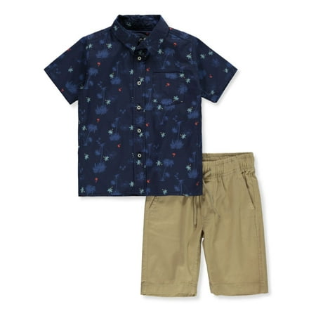 

Hawk Boys 2-Piece Shorts Set Outfit - navy 4t (Toddler)