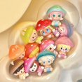 thumbnail image 2 of Bean Mushroom Genie Series Doll Cute Cartoon Room Decoration Cute Model Toys Adult Kids Birthday Surprise Gift, 2 of 5