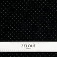 thumbnail image 2 of Zelouf Vivian Velvet With Small Stones  , Sewing, DIY, Crafts Fabric by the Yard, Black/silver, 1 Yard, 2 of 5