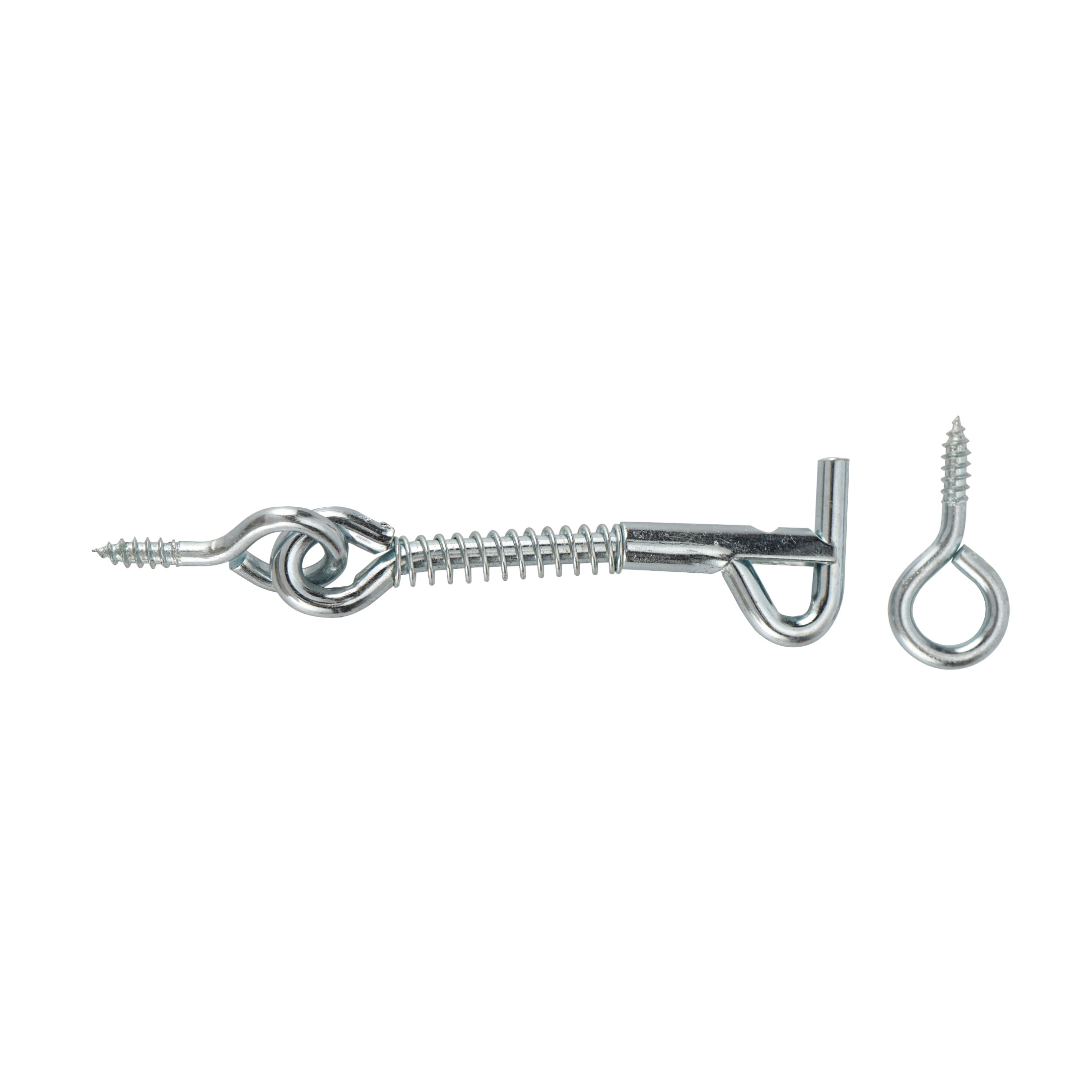 Hyper Tough 2-1/2 in. Safety Hook and Eye, Zinc Plated, 2 Pack