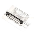 thumbnail image 1 of Darning Loom, 21 Hook Practical Friendly To Novice Pine Wood Stainless Steel Darning Mini Loom Machine  For Knitting, 1 of 8