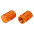 thumbnail image 4 of 10pcs Tire Stem Valve Caps Wheel Valve Covers Car Motorcycle Dustproof Hexagon Shape Aluminium Alloy Tire Cap Orange, 4 of 5
