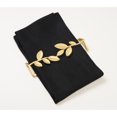 thumbnail image 1 of Flat Vintage Napkin Ring Gold, Set of 4, 1 of 3
