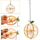 thumbnail image 1 of Comedero de pájaros de doble anillo de colibrí de Metal, comedero para pájaros al aire libre para patio, pájaros, balcón naranja, comedero para pájaros al aire libre, 1 pieza ER, 1 of 5