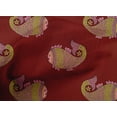 thumbnail image 4 of oneOone Cotton Cambric Fabric Fish Block Decor Fabric Printed BTY 56 Inch Wide, 4 of 4