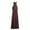 Wine, variant on Summer Dresses For Women Solid Color Temperament Collar Satin Maxi Casual Dress Holiday Wear,Red,S