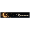 thumbnail image 6 of LUUFILx Ramadan Celebration Backdrop Crescent Moon Hanging Stars Night Decor Banner Festive Decorations Eid Mubarak Party Photography Props Ramadan Festival, 6 of 9