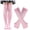 Pink, variant on WTXUE Thigh-High Stockings, Thigh High Socks Socks for Women Women's Socks High Stockings Striped Socks Gloves Winter Gloves Black
