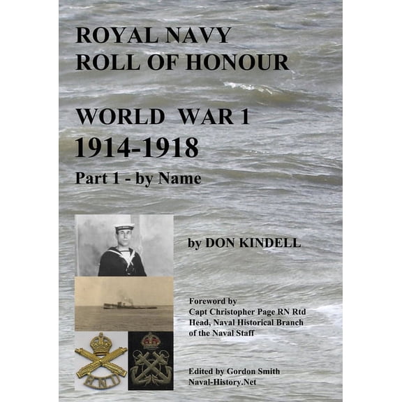 Royal Navy Roll of Honour - World War 1, By Name, (Paperback)