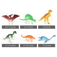 thumbnail image 4 of 39 Pcs Figurine de Dinosaure Réaliste Créative Mini Jouets de Dinosaure Ornement de Table, 4 of 10