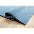 thumbnail image 2 of MDA Home Rabbit Blue Faux Rabbit Fur Area Rug - 5' x 7', 2 of 5