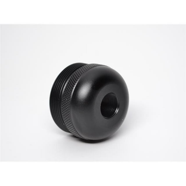 0.75 x 16 Maglite D Cell Solvent Aluminum Trap - Grip Ring, Gloss Black
