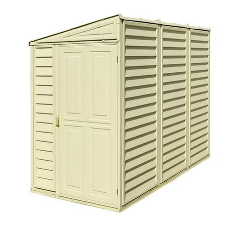 Duramax Building Products SideMate 4 ft. W x 8 ft. D Plastic Lean-To Storage Shed