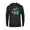 Black, variant on Disney PIXAR Monsters Inc. Mike & Sully Fa La La Holiday - Pullover Hoodie for Adults - Customized-Black