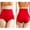 Red, variant on WCJM Women's Panties High Waisted Body Shaper Shorts for Women Tummy Control Thigh Slimmer Shapewear Under Dress Everyday(Beige,XL)