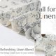 thumbnail image 5 of JINCHAN Cortina Visillo con Lazo y Volante en Lino Floral Gris 54", 5 of 9