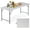White-3, variant on Yunken Folding Table, Indoor Outdoor Portable Plastic Dining Card Table Utility Table for Camping Dining Event Party, White-6