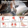thumbnail image 3 of Men's Orthopedic Waterproof Trail Running Shoes: Comfortable Arch Support Cross Training Athletic Sneakers, Orthotic Hiking Tennis Walking Sports Shoes, 3 of 9