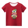 thumbnail image 2 of TIMIFIS Baby Days! T-Shirts de Pâques pour Enfants - T-Shirt d'Été Garçons Filles - Imprimé Lapin Œufs Gnomes Mignon Col Rond Manches Courtes - Tenue de Pâques 13 Ans, 2 of 4