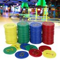 thumbnail image 5 of 2024，160pcs / Box Educational Figure Chips Family Activity Game Plastic Coins Rewards Tool, 5 of 5