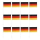thumbnail image 1 of 50 banderas pequeñas de Alemania para sujetar con el palo, banderas internacionales de países del mundo, decoración para fiestas., 1 of 7