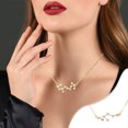 thumbnail image 3 of Constellation Tema Diy Diario Diebre Amistad Collar Ins Creative Ajustable Colgante ajustable para amantes Festival Regalos de cumpleaños Leo Gold Inevent AP009330-06, 3 of 6