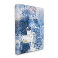 thumbnail image 3 of Stupell Industries Speckled Blue Ocean Scenery Calm White Swans Canvas Wall Art, 36 x 48, Design by Nancy Crowell, 3 of 5