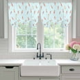 thumbnail image 4 of Summer Swimmers Balloon Curtains for Bedroom/Front Door/Bathroom, Cartoon Swimming Girls Boys Sports Tie Up Curtains 63 Inch Length Light Filtering Kitchen Curtains Shades for Windows 46"x63", 4 of 8