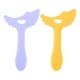 thumbnail image 1 of 2 plantillas para delineador de ojos, molde para delineador de ojos, almohadillas para plantillas, herramienta de maquillaje de ojos, plantilla para lápiz de cejas, amarillo y morado, 1 of 1