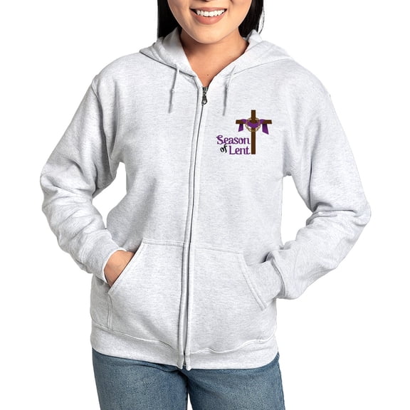 CafePress - Season Of Lent - Women's Zip Hoodie