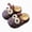 L101-Brown, variant on Kids Toddler Boys Girls Cartoon Dog Lined Clog Slippers, Warm Fleece Lined Waterproof EVA Winter House Shoes Non Slip Indoor Outdoor Slides(L101-Brown,2)