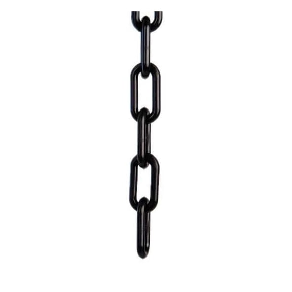 Manufacturer Varies Plastic Chain, Black, 50 ft Length, Gloss 30003-50