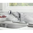 Mainstays Single Handle Kitchen Sink Faucet with PullOut Sprayer and