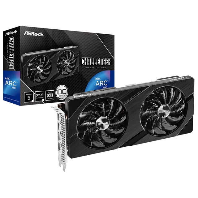 Tarjeta gráfica ASRock Challenger Intel ARC A580 CL 8G GDDR6