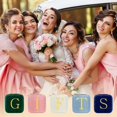 thumbnail image 2 of Parima Bridesmaid Proposal Gifts Wedding Day - Personalized Plush Velvet Bridesmaid Travel Jewelry Case Organizer Bridal Shower Bride Matron Maid Of Honor Bachelorette Gifts - Letter E, Green, 2 of 7