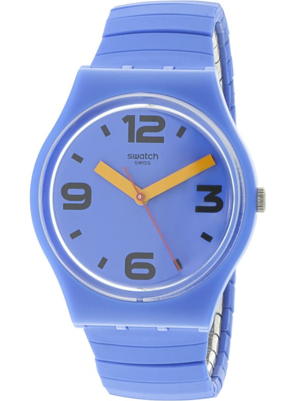 Swatch Pepeblu Silicone Unisex Watch GN251A