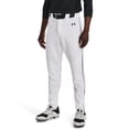 thumbnail image 1 of Pantalón Utility de Béisbol Under Armour para Hombre, Pierna Recta, Blanco/Negro/Negro, 1 of 7