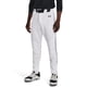 thumbnail image 1 of Pantalón Utility de Béisbol Under Armour para Hombre, Pierna Recta, Blanco/Negro/Negro, 1 of 7