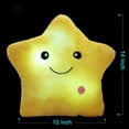 thumbnail image 5 of Rirool 14 Inch Yellow Light Up Star Plush Pillow, Twinkle LED Stuffed Animal Night Light Cushion with Color Changing Glow, Soft PP Cotton Star Toy Gift for Kids Bedroom Decor Age 3+, 5 of 7