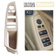 thumbnail image 4 of RHD Compale con BMW 5 Series F10 F11 2010-2017 Beige Negro Interior del automóvil Panel de la manija de la puerta interior Cubierta del ajuste del tirón Accesorios para automóviles - Rojo vino - dontodent Kuyhfg Sin marca, 4 of 5