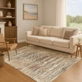 thumbnail image 7 of Addison Rugs Mayfield Premium Machine Washable Transitional Moroccan Beige Rectangle Rug, 3' x 5', 7 of 7